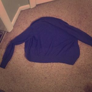 Navy blue cardigan